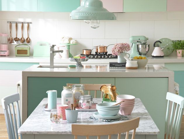 Freshen up your kitchen with pastel shades 1
