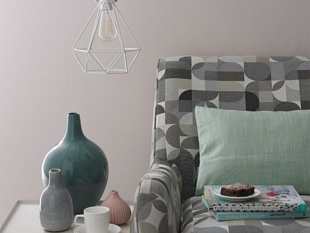 Soothing pastel living room scheme 4