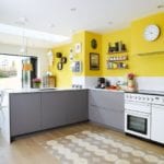 Before and after open plan kitchen diner extension 3