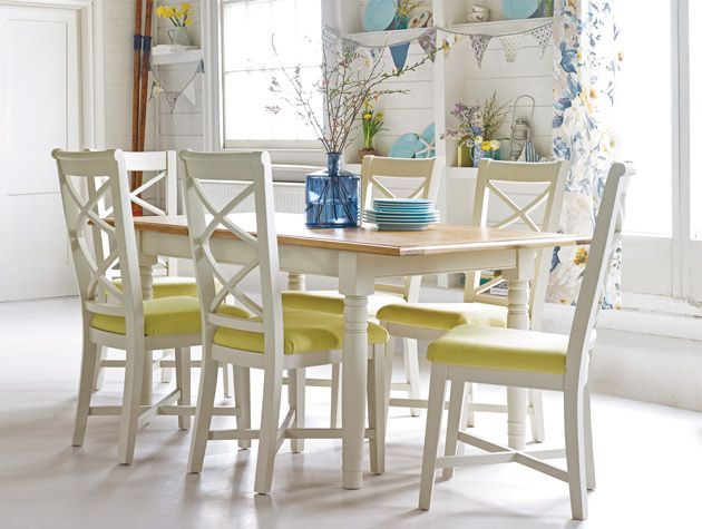 Brighten up your dining room with white wood 1