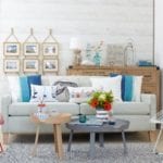 Bring seaside style into your living room