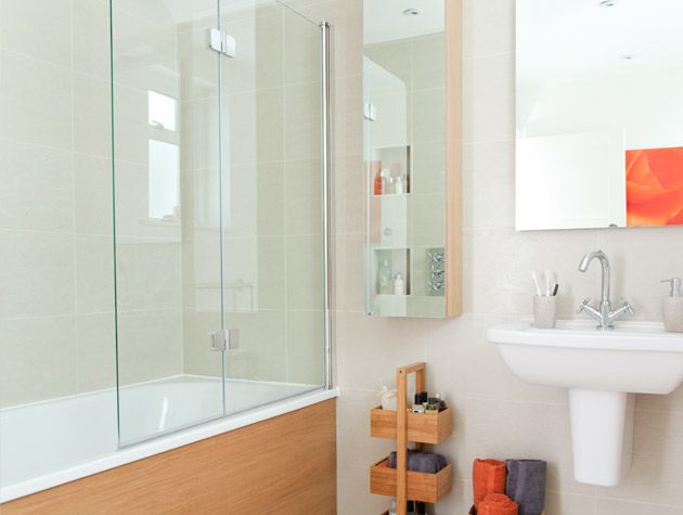 Before and after Two small rooms knocked into one modern bathroom 5
