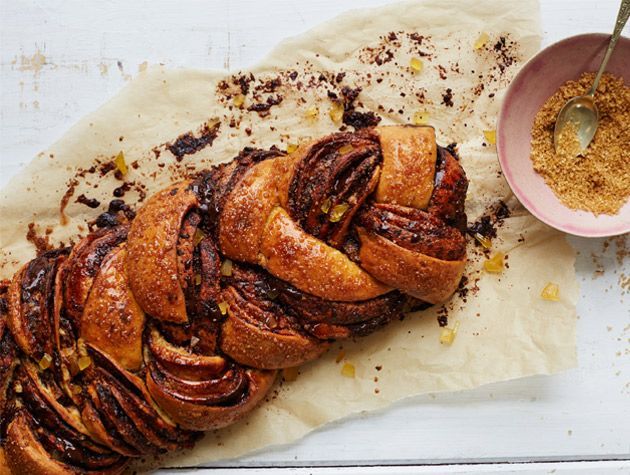 ginger and chocolate plait recipe by Bake Off winner Candice Brown