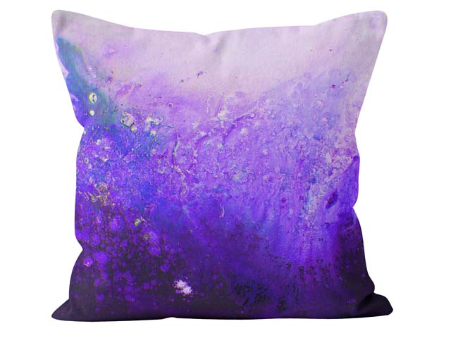 Louise Mead purple ultra violet cushion 