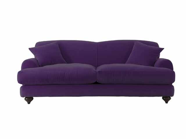 sofasandstuff purple ultra violet velvet sofa