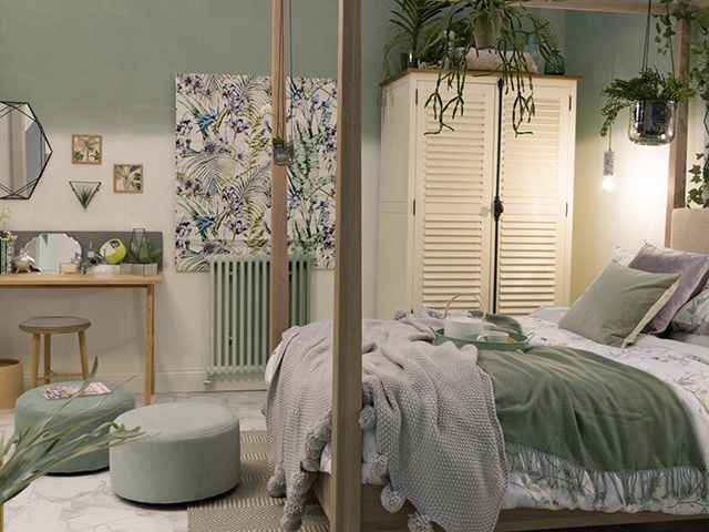 bedroom roomset by good homes at ideal home show 2018