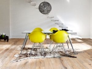 Kahrs Oak Flooring Diningroom OakVista Dining Chairs Rug