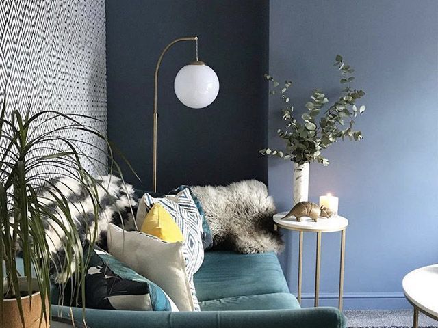 Number Five Interiors blogger Jade Wilce's living room before the makeover