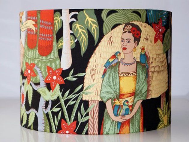 frida kahloe lamp shade