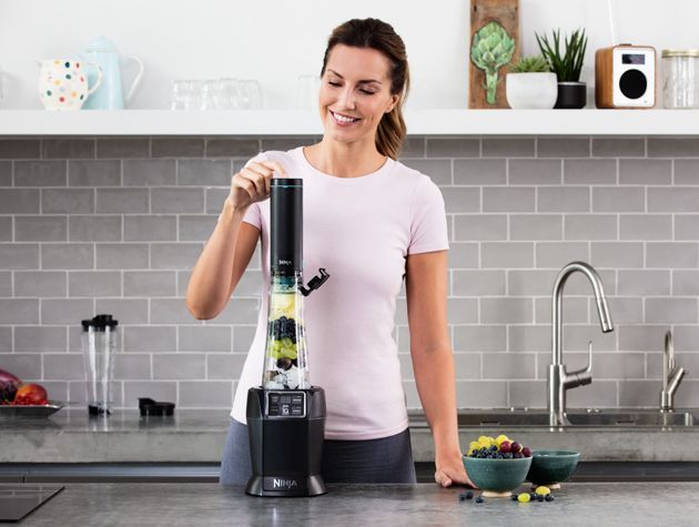 Nutri Ninja Vacuum Blender good homes healthy blend fruit diet