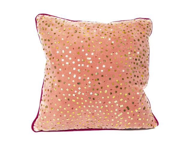 Pink confetti pillow -anthropologie-shopping-goodhomesmagazine.com