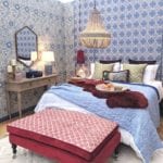 blue bedroom roomset good homes ideal home show 2019 copy