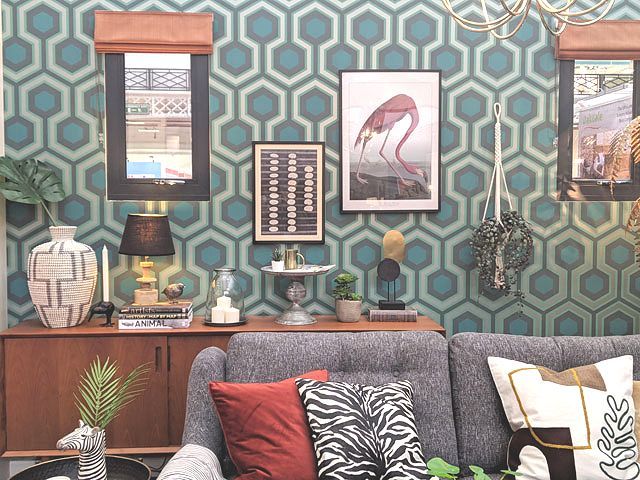 retro living room roomset good homes ideal home show 2019 copy