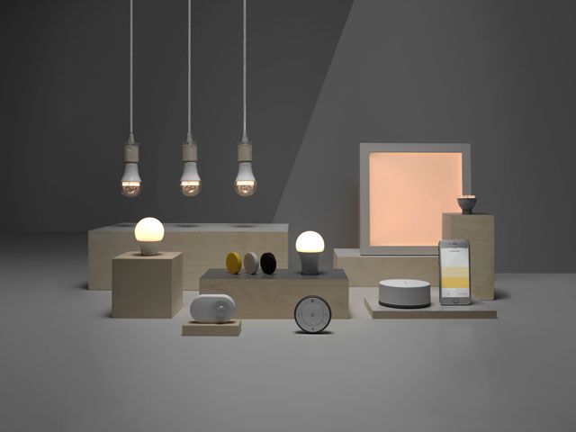 ikea smart lighting tradfri collection 
