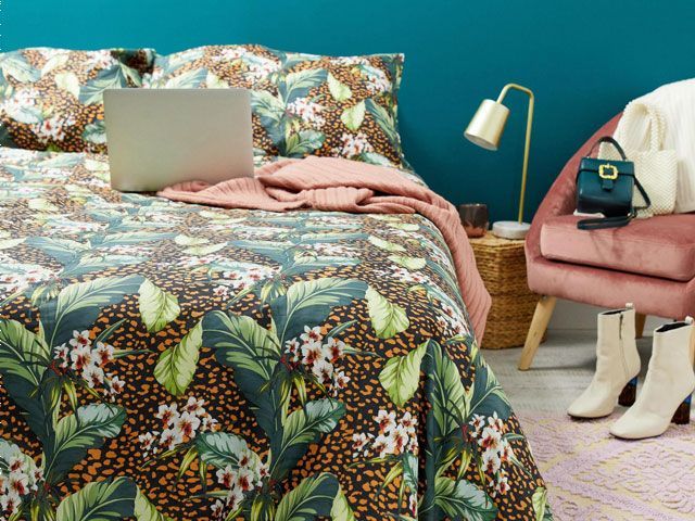 Animal Leaf Print Duvet Asos Supply Good Homes Magazine