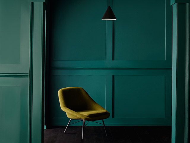 deep forest green paint - crown paint colour trends revealed for aw20 - inspiration - goodhomesmagazine.com