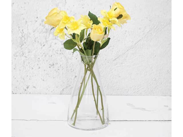 yellow roses and daffodils - best artificial flowers - not on the highstreet - goodhomesmagazine.com