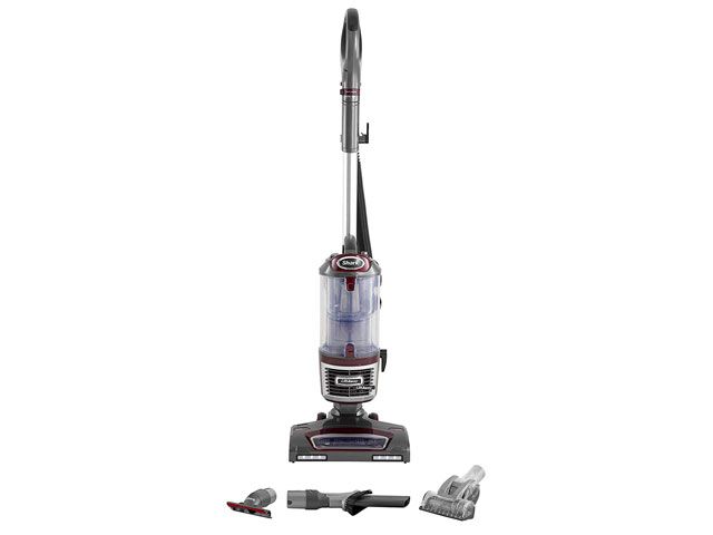 Shark upright vacuum cleaner with extra attachments