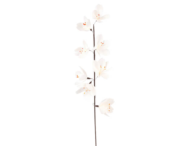 artificial white cherry blossom - maisons du monde azuki AW19 decor collection - goodhomesmagazine.com