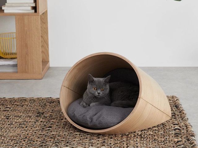 ash wood cat bed from the pet accessories range at Made.com