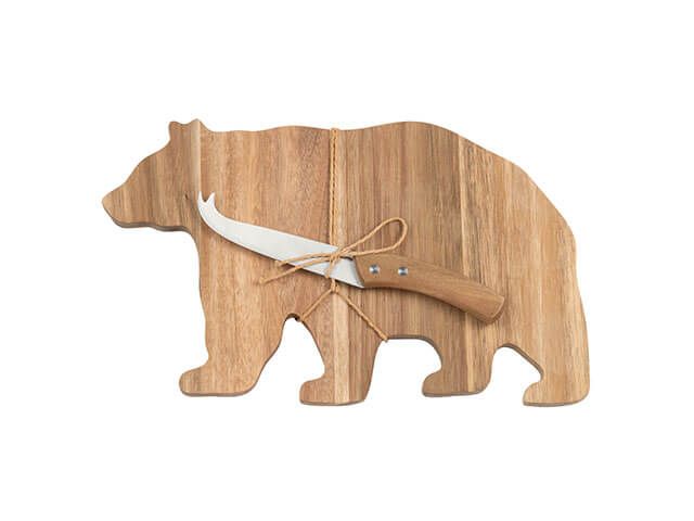 bear cheese board - maisons du monde in the woods AW19 decor collection - goodhomesmagazine.com