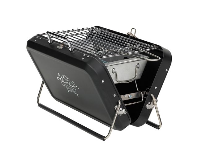 Gentlemans hardware portable barbecue unfolded