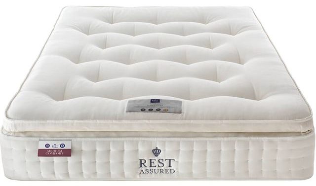 The corner of the rest assured richborough mattress