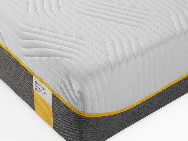 The corner of the tempur sensation mattress