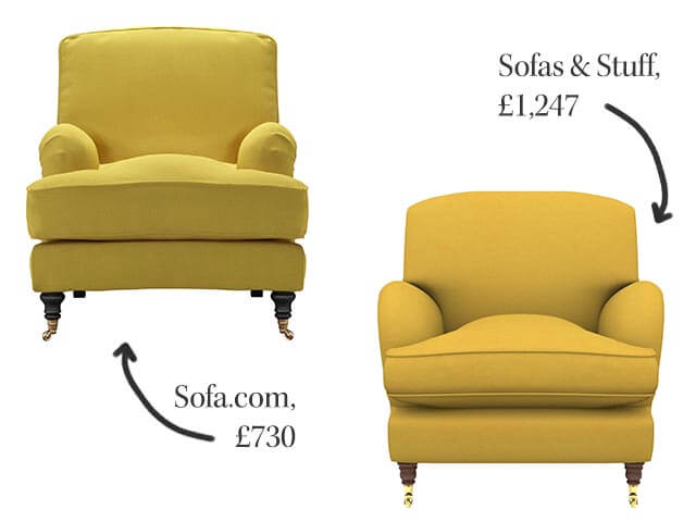 Bluebell armchair on sale