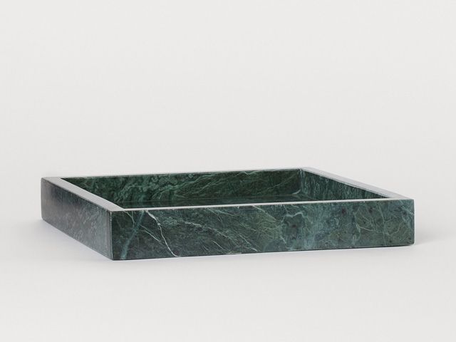 green marble tray from h&m home collection 2019 endorsed by poppy delevingne