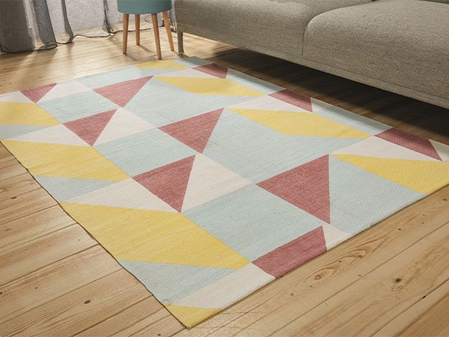 meradiso cotton rug lidl - top picks from Lidl's new Scandic-Inspired homeware range - news - goodhomesmagazine.com