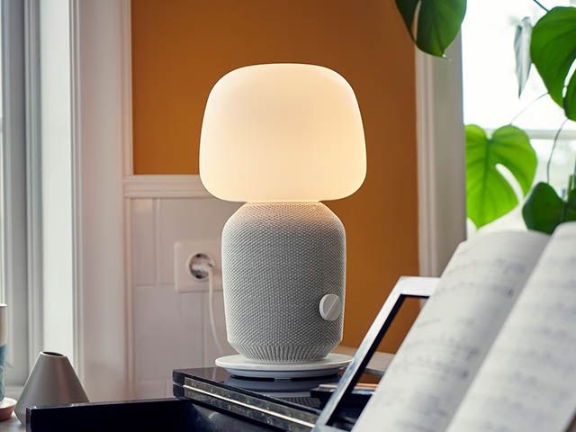 symfonisk speaker lamp - smart home gadgets - sonos ikea - goodhomesmagazine.com