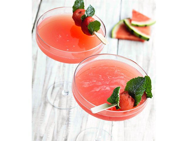 watermelon smash - easy mocktail recipe - goodhomesmagazine.com
