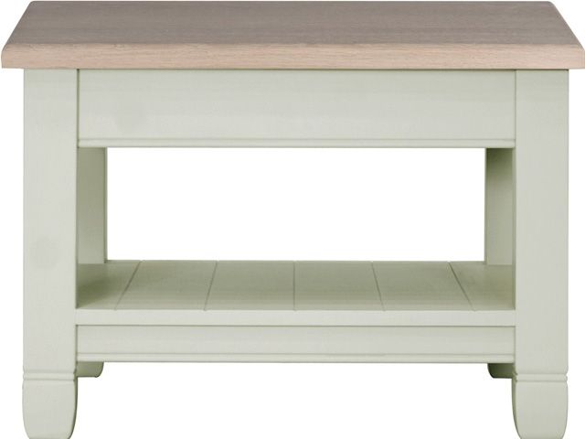Neptune Chichester Low Lamp Table in Sage, £545