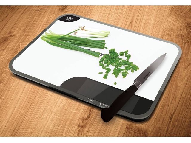 Salter Chopping Board Digital Kitchen Scales