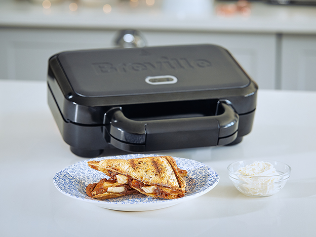 Sweet Banoffee toastie with Breville Ultimate Deep Fill Sandwich Toaster