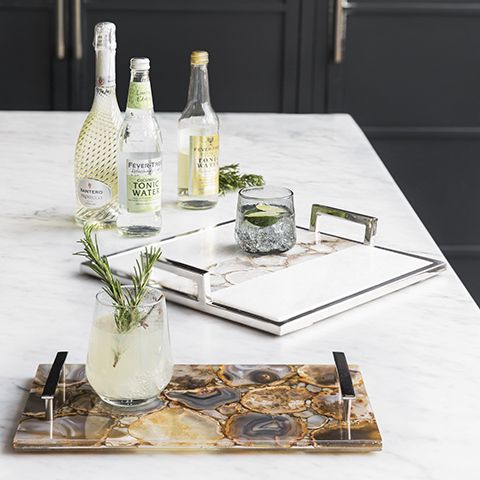 amara agate tray - top 9 kitchen accessories for aw19 - shopping - goodhomesmagazine.com