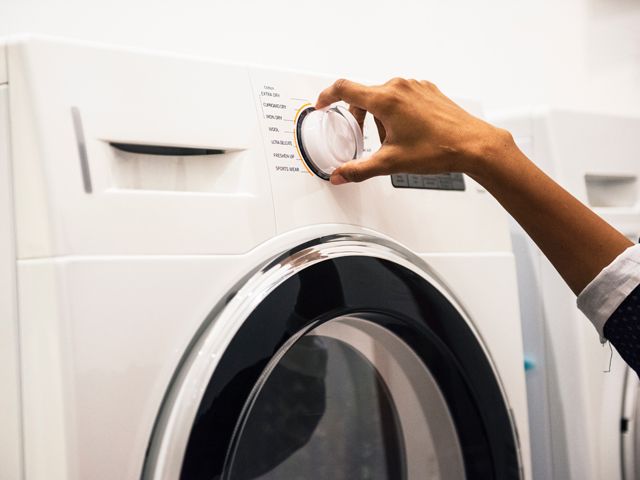 run a full load in the washing machine to help save energy 