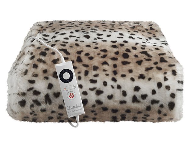 dreamland leopard electric blanket - buyers guide to electric blankets - bedroom - goodhomesmagazine.com