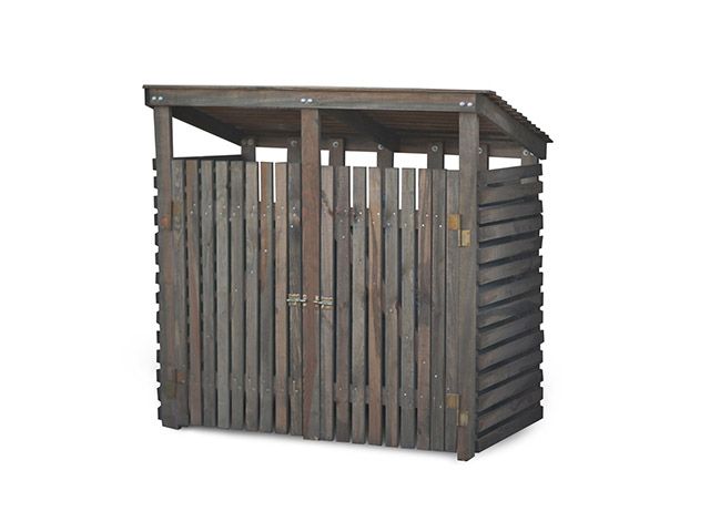 Wooden wheelie bin shed cover from Garden Trading - goodhomesmagazine.com