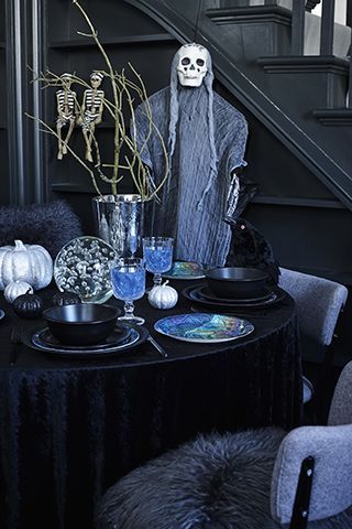 George Home spooky dinner - 7 quirky halloween decorating ideas - inspiration - goodhomesmagazine.com