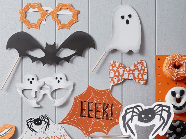 ginger ray photo props - 7 quirky halloween decorating ideas - inspiration - goodhomesmagazine.com