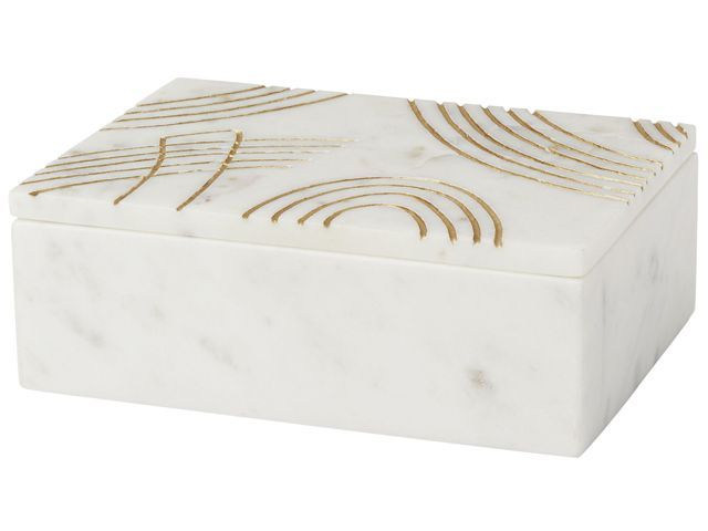 Harrison Marble Trinket Box, £17.50 | Credit: M&S | Goodhomesmagazine.com