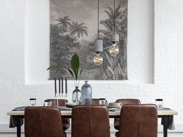 modish living dining - aw19 lighting trends - inspiration - goodhomesmagazine.com