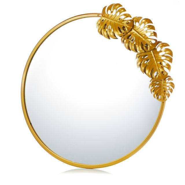 Edited by Erica Davies Monstera Leaf Circular Mirror, £42.96