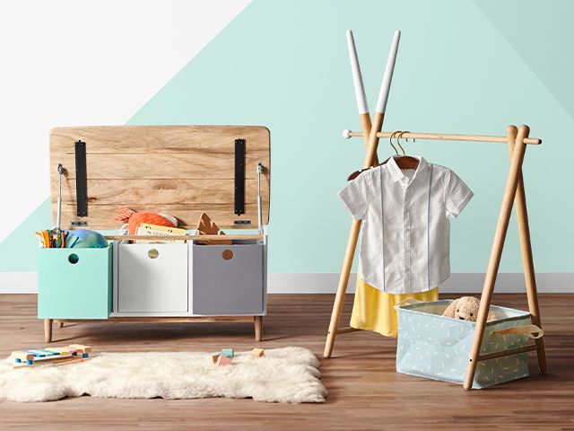 swoon kids collection storage box clothes rack - you're going to love Swoon's new kids collection - news - goodhomesmagazine.com