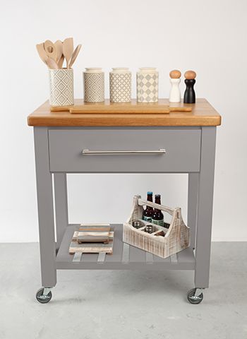 tg woodware island - how to get a kitchen island look for less - kitchen - goodhomesmagazine.com