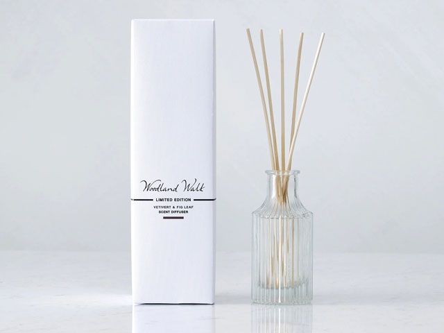 the white company woodland walk home scent diffuser with box