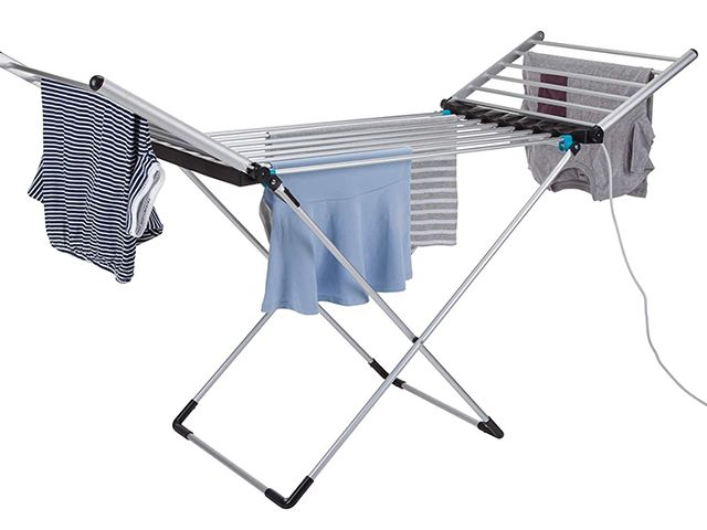 amazon minky airer - buyer's guide to heated clothes airer - shopping - goodhomesmagazine.com