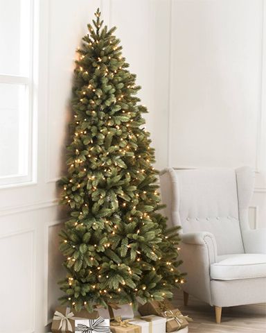 balsam hill tree - space-saving christmas trees - shopping - goodhomesmagazine.com